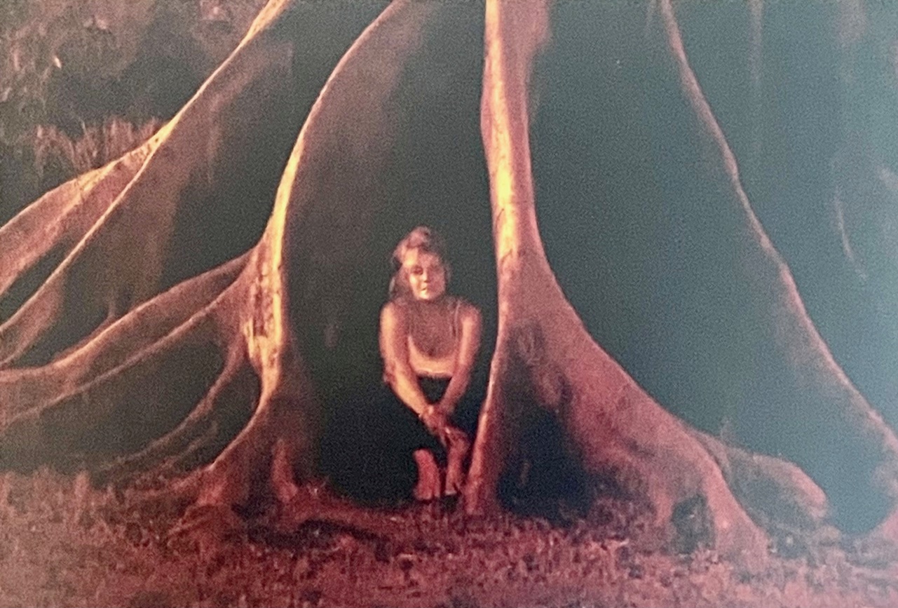 Det kändes som om trädet talade till mig - "Du saknar rötter, men här får du vila. Här får du växa på nytt."